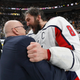 Ovechkin and coach Barry Trotz